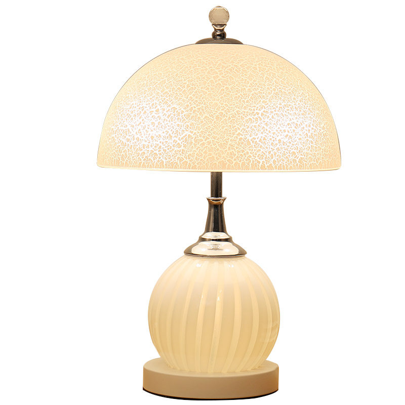 高端主卧室床头台灯高级感床头灯高颜值小台灯床头柜蘑菇灯简约风