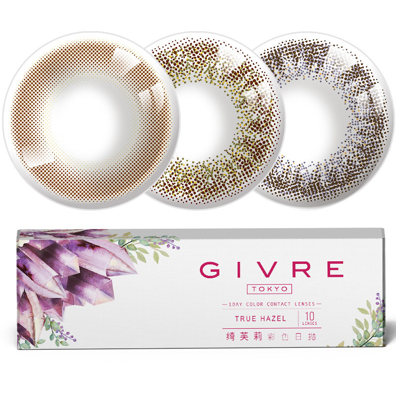 日本绮芙莉givre美瞳10片隐形眼镜 仁和堂大药房彩色隐形眼镜