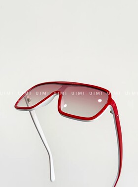 新锐潮流符号！26FW 简约方形渐变色太阳镜法滑雪墨镜情侣款