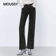 MOUSSY 2026 early spring new retro denim style hot girl commuter jeans 028JSA12-1001