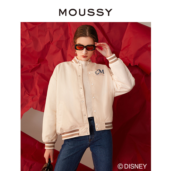 MOUSSY  迪士尼合作款23兔年限定印花棒球服外套028FAY30-5420 - 图2