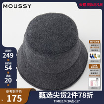 MOUSSY22 springtime new wide peak with face hour Shangmao fisherman hat 010FA750-5860