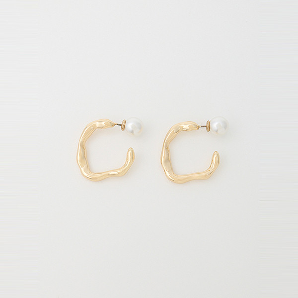 MOUSSY 2026 Spring New Product Unique Personalized Polygonal Irregular Earrings 010ISA56-6501