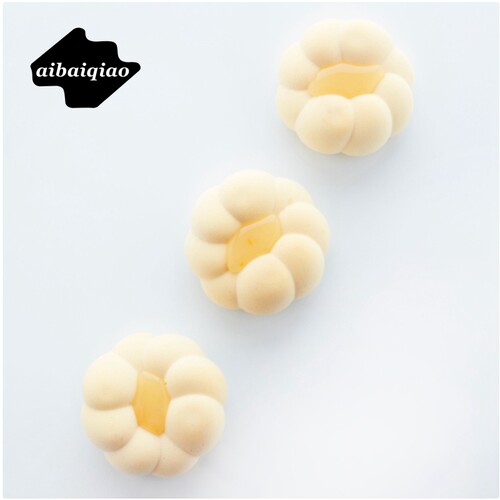 爱百巧 新品 Cotton棉花甜品慕斯硅胶模具 6连云朵法式西点模茶歇 - 图2