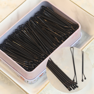 黑色一字夹发夹