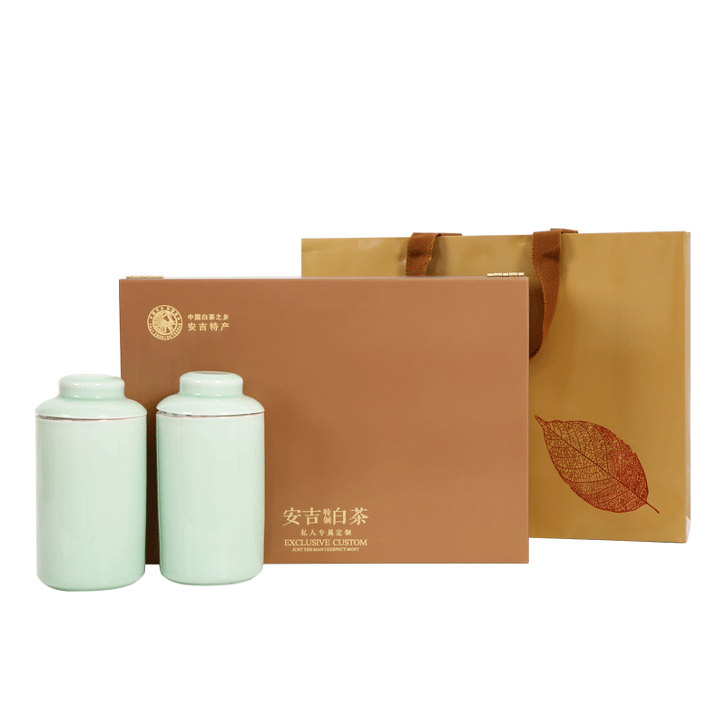 【顺丰】正宗安吉白茶2023新茶叶春茶开园头采明前珍稀精品礼盒装_虎窝淘