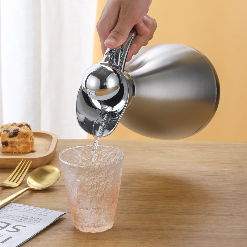 304不锈钢茶壶饭店用保温茶壶酒店餐厅保温水壶咖啡壶大容量定制,淘宝优惠券,粉丝福利购,淘宝优惠卷