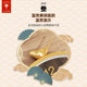 Polaris walnut solid wood high-end living room Chinese wall clock