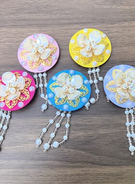 新款夹子款朝鲜族韩服头饰头花