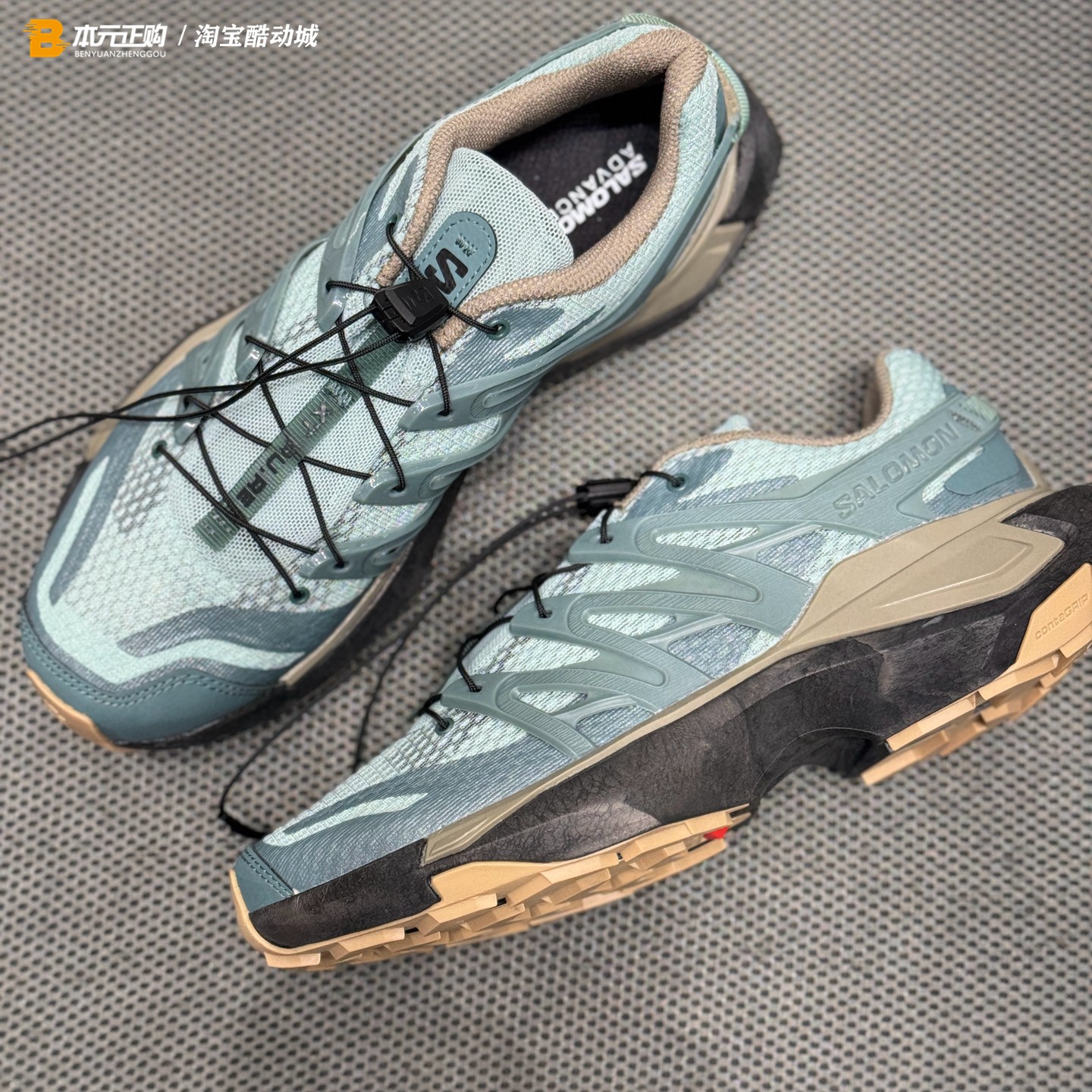 萨洛蒙XT PU.RE ADVANCED男低帮户外机能款休闲登山跑步鞋477307 - 图3