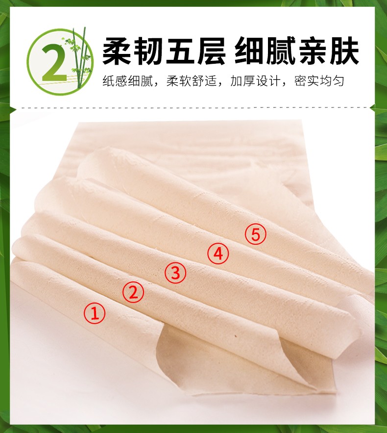 【5层加厚】福百年卷纸（20卷700g）