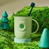 High-looking donut mouthwash cup, bathroom toothbrush cup, sink toothbrush cup, school dormitory wash cup