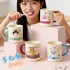 Cute cartoon mouthwash cup ins style household toothbrushing cup men's and women's dormitory wash cup creative water cup