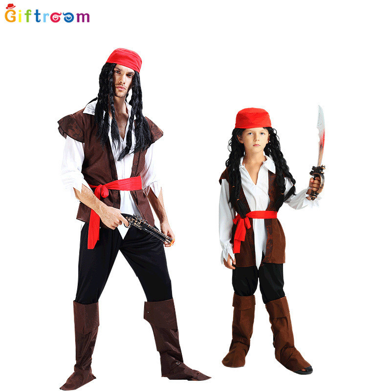 Pirate Costumes新款万圣节角色扮演服 海盗装 加勒比海盗服装 - 图1