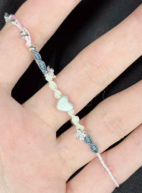 繁花星星情侣手链男女闺蜜手饰
