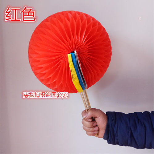 手翻花变色花球运动会开幕入场式道具大型团体操表演多色翻花道具 - 图0