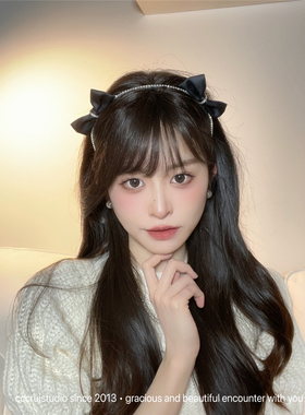 CCCRUI发箍水钻蝴蝶结甜美超闪
