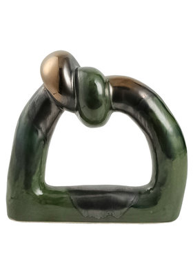 现代创意极简陶瓷手掌异形摆件电视柜售楼处家居艺术装饰工艺品