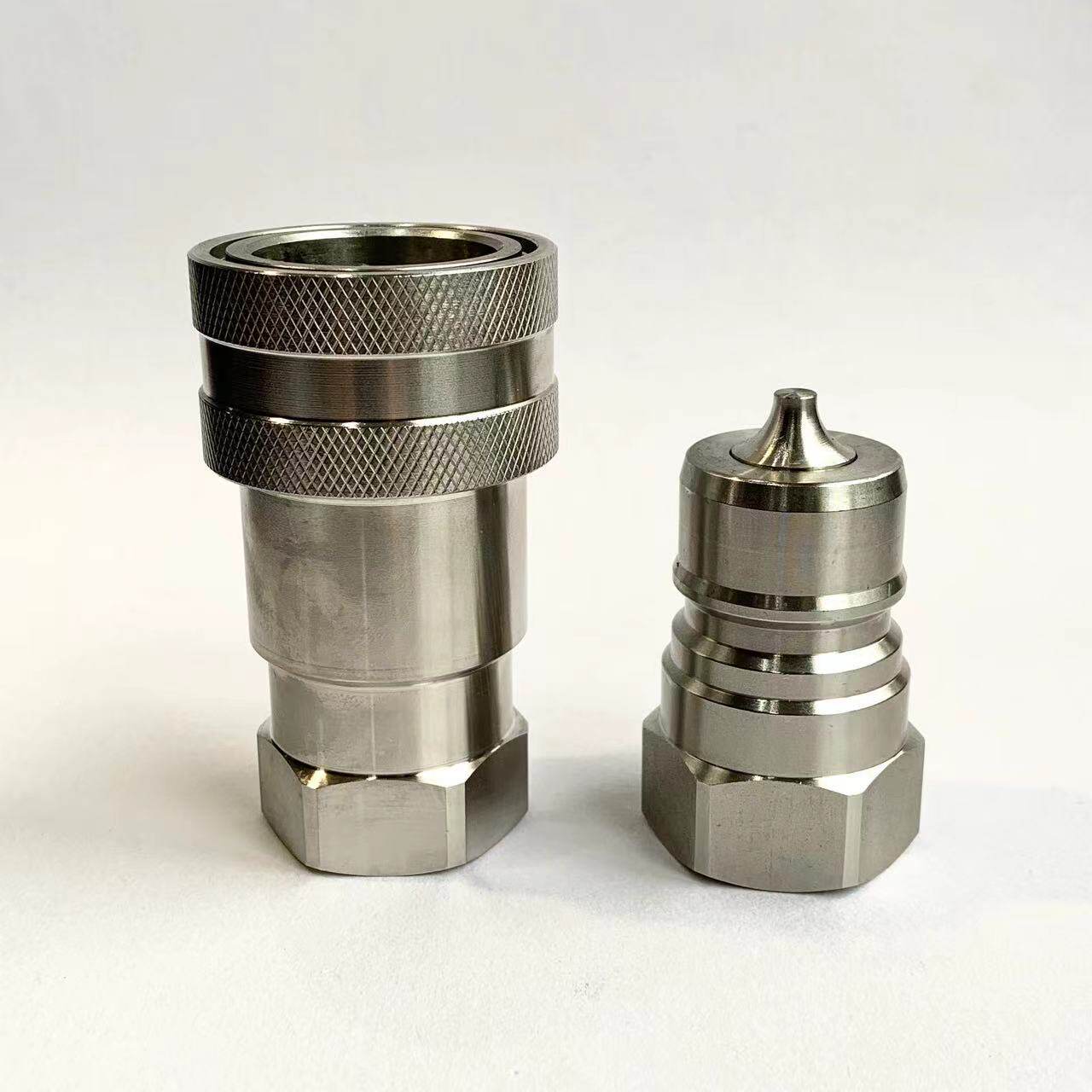 ISO7241-A不锈钢304快速接头KSA开闭式液压接头NPT螺纹耐高温腐蚀,淘宝优惠券,粉丝福利购,淘宝优惠卷