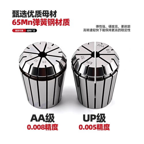 ER32 3A/UP级筒夹雕刻机弹簧夹头夹头主轴高精度ER11-32 - 图0