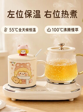 新款养生壶双炉多功能家用办公室小煮茶器玻璃花茶生日礼物送礼