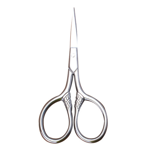不锈钢修胡子胡须修剪器男士直刃小剪子鼻毛剪美容剪眉毛剪化妆剪 - 图3