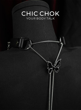 CHICCHOK珍珠蝴蝶项圈