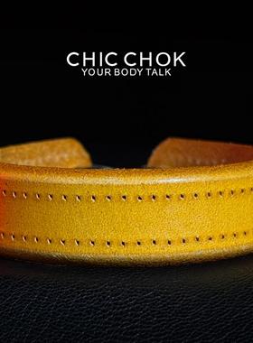CHICCHOK部落人手环手链真牛皮原创设计