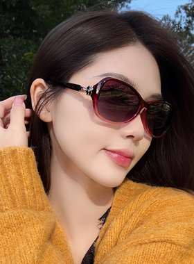 偏光女士太阳镜防晒时尚网红墨镜