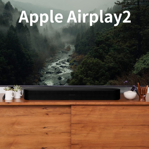 SONOS Beam G2 回音壁音响电视条形音箱WIFI杜比全景声家庭影院 - 图0