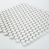 Маленькая керамическая мозаичная плитка с круглыми бусинами, черно-белая, серая, сине-зеленая, для кухни, ванной комнаты, ванной комнаты, нескользящая отделка стен и пола плиткой