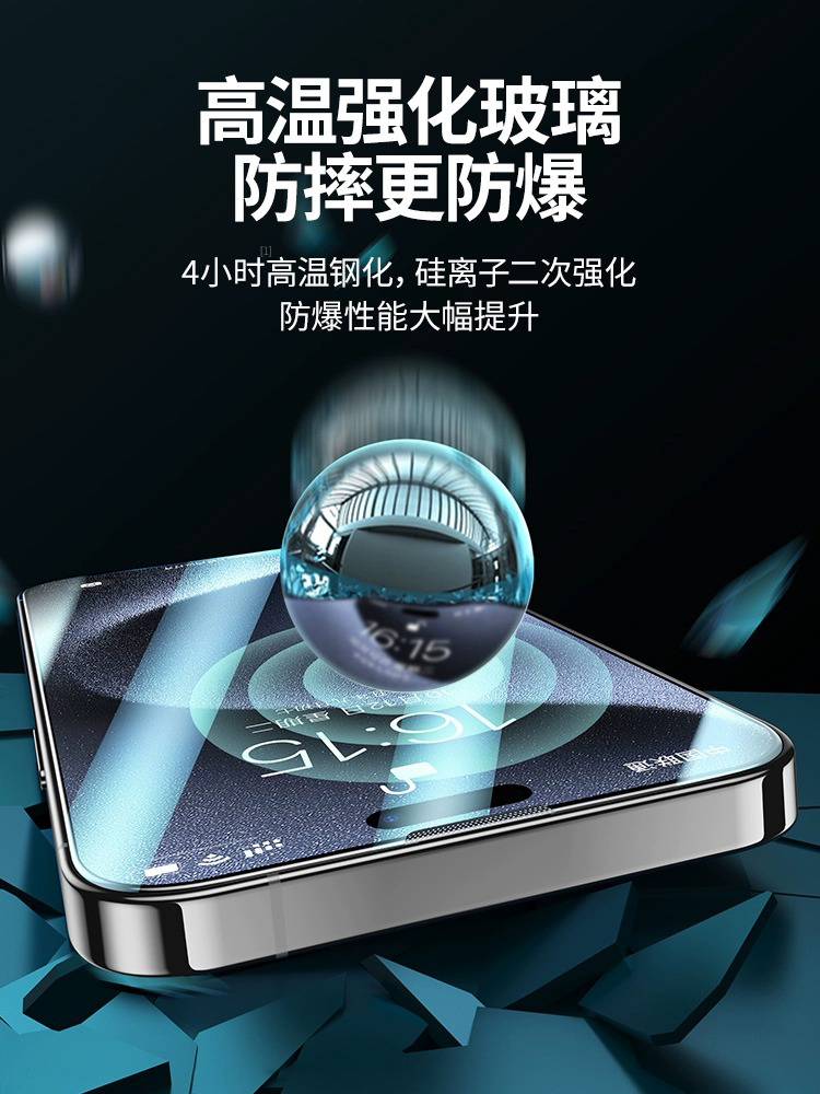 适用红米k40pro+钢化膜redmi k40pro防偷窥小米k30/i全屏刚化k30s至尊纪念版手机贴膜k20紫光抗蓝光高清屏保-图1