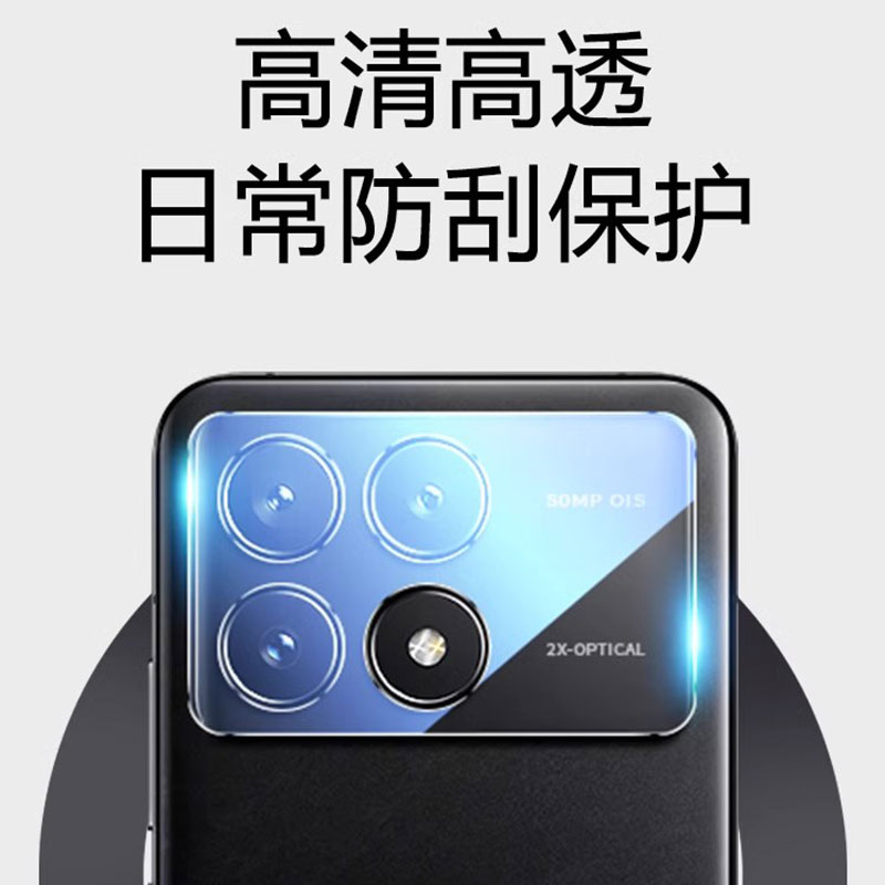 适用realme10镜头膜5G新款真我10Pro后置摄像头10Pro+手机钢化膜OPPO防摔保护膜pr0后盖贴防刮花相机玻璃圈-图3