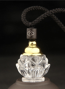 男女亚克力莲花舍利塔嘎乌盒吊坠