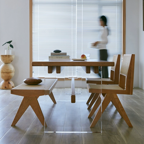 Xi Zuoya akliel подвесной стол с твердым деревом дома de -Living Room -на основе стола вишневого дерева настройка настройка