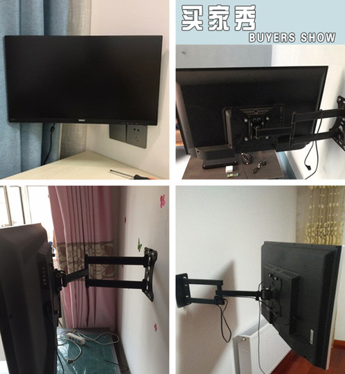 Universal computer monitor hanger for watching videos in the store