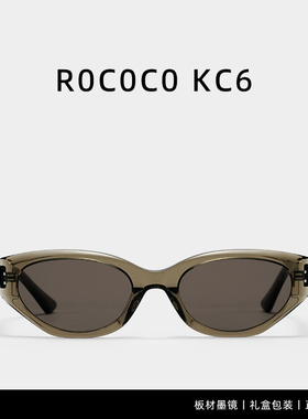 2026新款ROCOC章若楠同款墨镜女款GM猫眼太阳镜近视防紫外线防晒