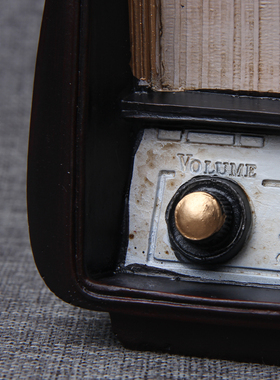 做旧老式收音机酒吧摄影工艺品