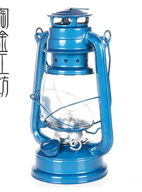 地中海风煤油灯房间电视柜工艺品