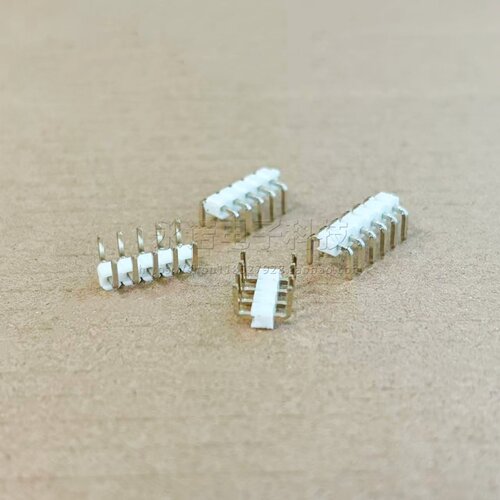 2.0mm间距 U型排针 蜈蚣脚U形铜针 单排 2/3/4/5/8/10-40P 连接器 - 图2
