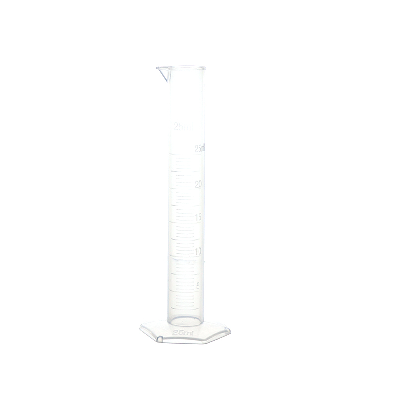 PP塑料量筒带刻度透明蓝线计量杯塑料烧杯100ml家用量杯实验室用-图3