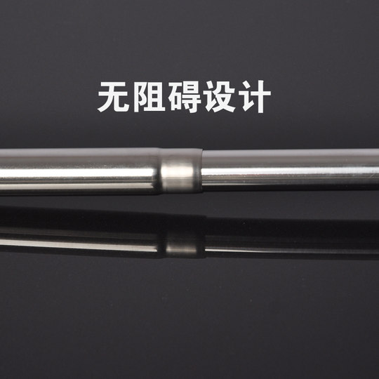 浴室免安装浴帘杆晾衣杆窗户帘杆衣柜撑杆伸缩杆门帘杆免打孔杆子