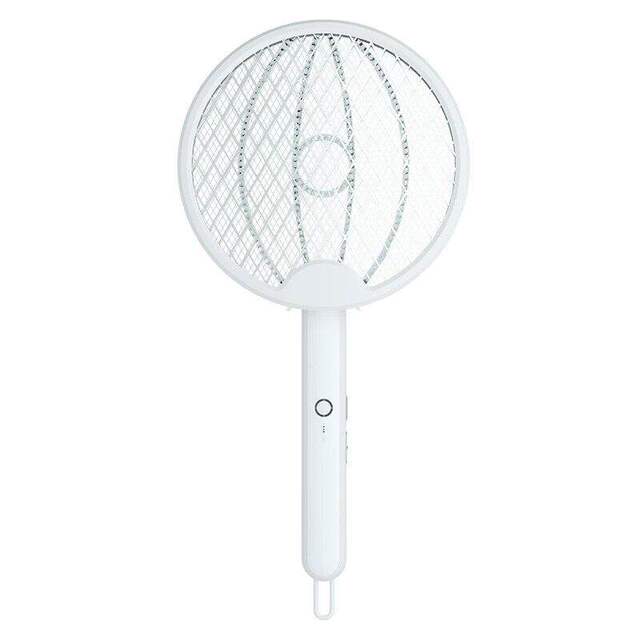 Main folding electric mosquito swatter rechargeable power handheld three-in-one fly swatter ຄົວເຮືອນເຄື່ອງດັກຍຸງ usb mosquito killer lamp artifact