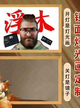 三角洲行动乌鲁鲁堵桥全家福周边灯光画相框氛围感小夜灯摆件礼物