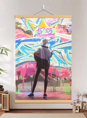 无畏契约瓦罗兰特游戏周边装饰画挂画宿舍客厅墙面沙发背景画布