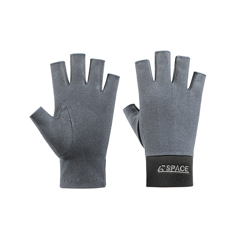半指手套男士秋冬季德绒保暖薄款加厚时尚开车骑行防风寒露指触屏,淘宝优惠券,粉丝福利购,淘宝优惠卷