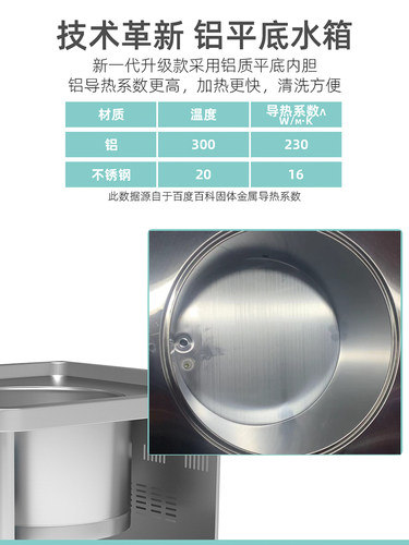 尚联广东肠粉机商用 摆摊燃气抽屉式石磨肠粉蒸炉电热早餐机器 - 图3