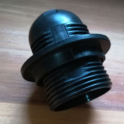 灯具配件E27灯头灯口卡环固定灯罩E14小螺口扣环圈圈灯座卡子零件 - 图1