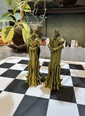 国际象棋～圣骑士（6枚）【3D打印】(排单打印)