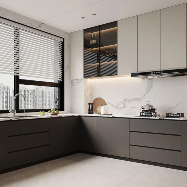 PET high-gloss door panel custom skin-feel cabinet door cabinet wall cabinet wardrobe door shoe cabinet door wine cabinet door whole house customization